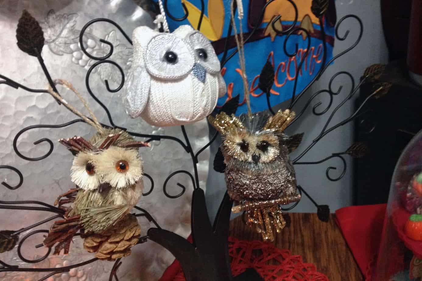 Halloween Party, Owl decorations