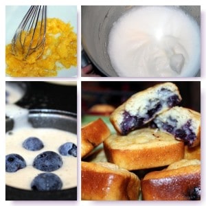 Blueberry muffin recipe