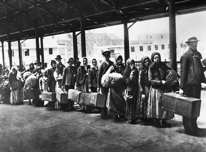 Ellis Island in 1892