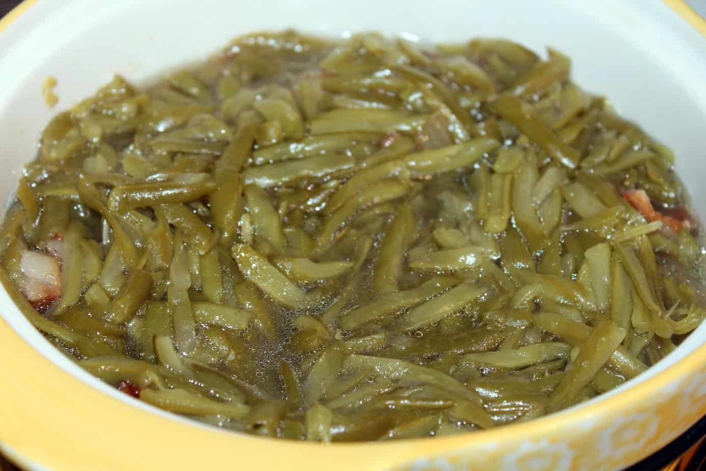 Sweet and sour green bean recipe