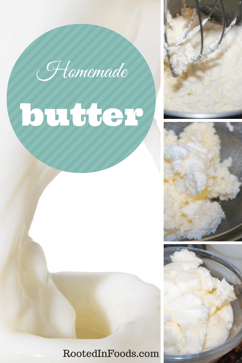 Homemade butter