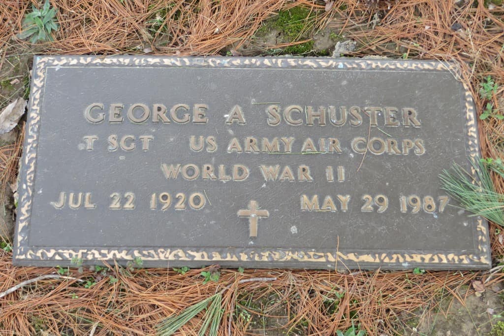 George Schuster headstone