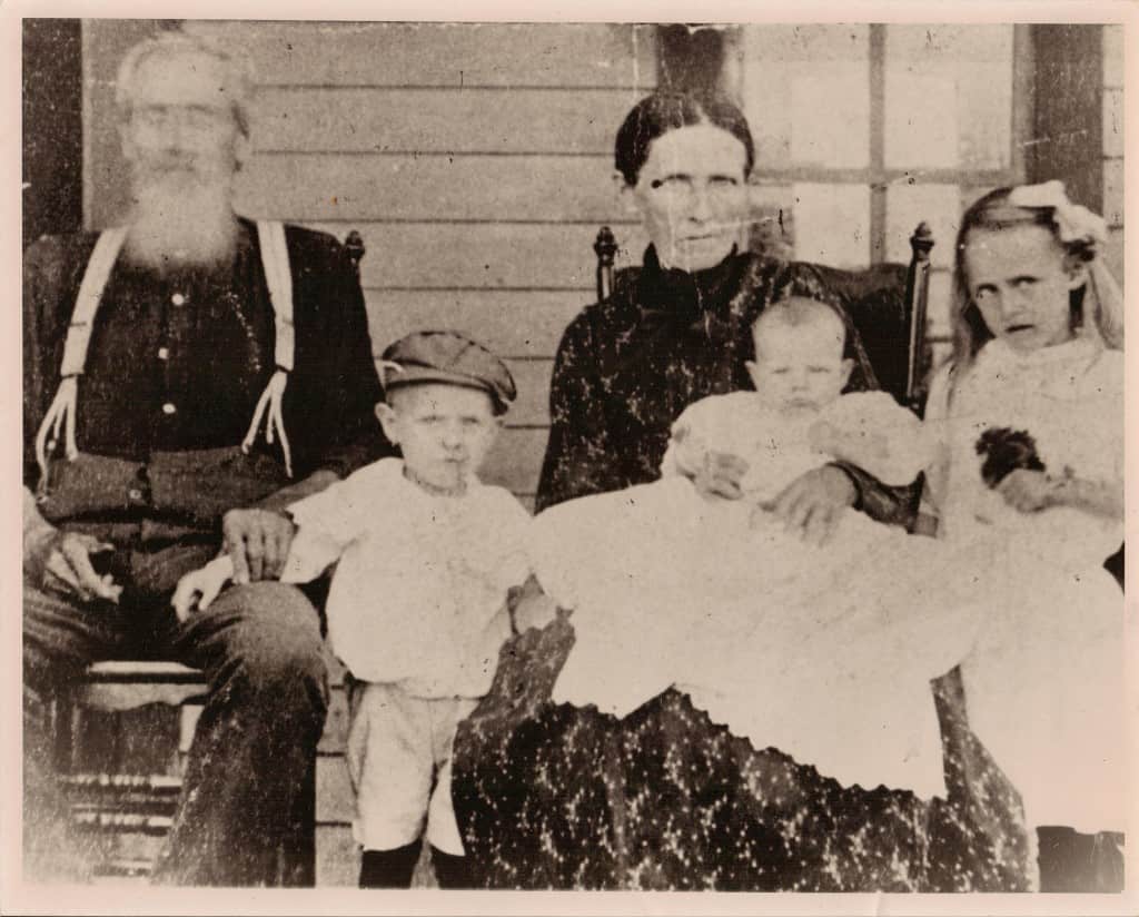 Winfield Scott Douglas and grandchildren