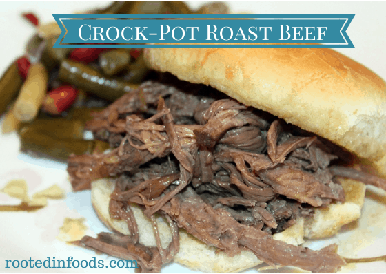 crock-pot roast beef