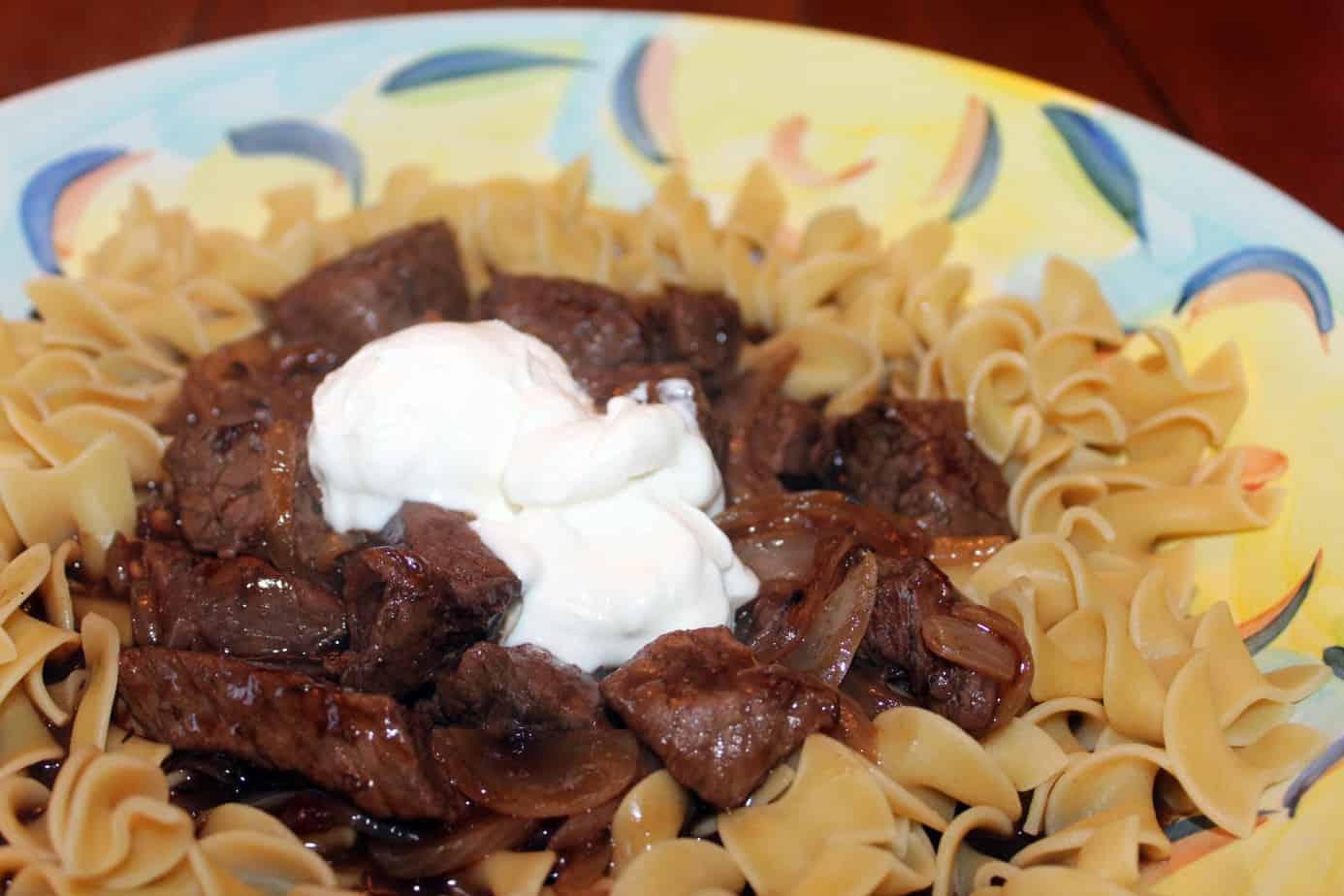 Beef Stroganoff recipe