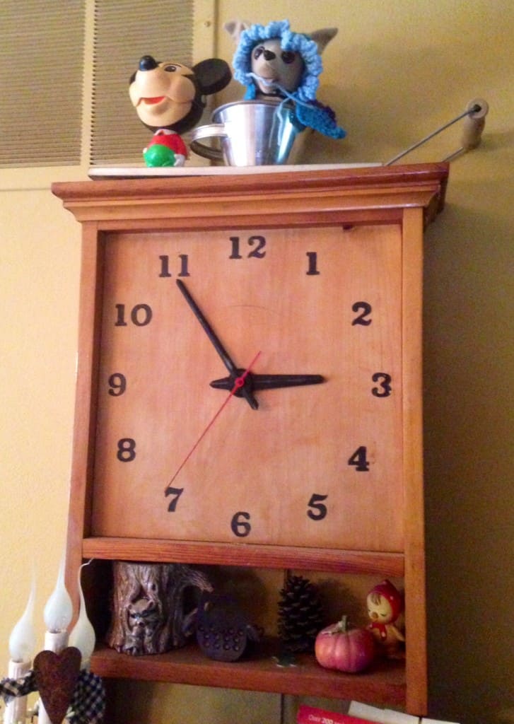 Handmade clock