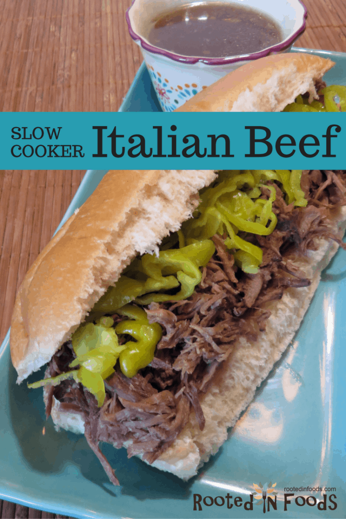 slow cooker Italian beef