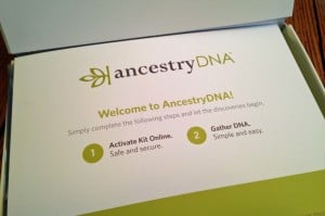 Ancestry DNA kit 