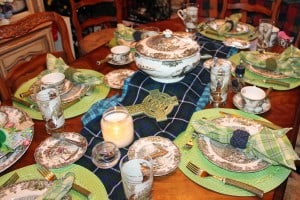 St. Patrick's Day Table