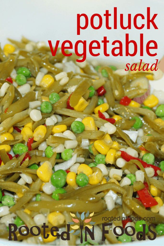 potluck vegetable salad recipe