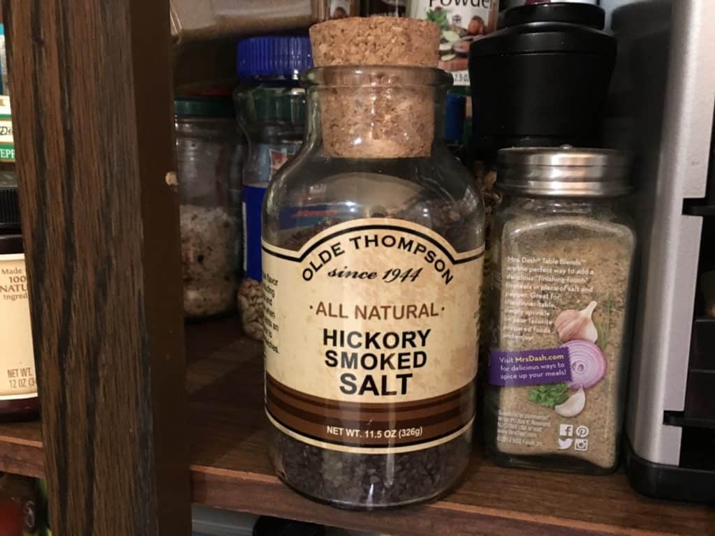 Smoked sea salt