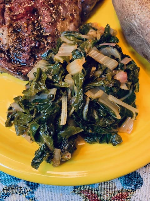 Sautéed Swiss Chard